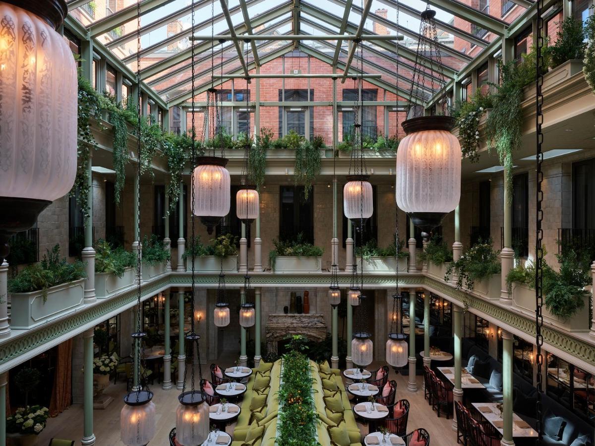 Nomad London Hotel ภายนอก รูปภาพ The interior of the restaurant
